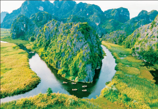 JOURNEY 01: HOA LU TAM COC/TRANG AN HANG MUA  PHAT DIEM STONE CATHEDRAL